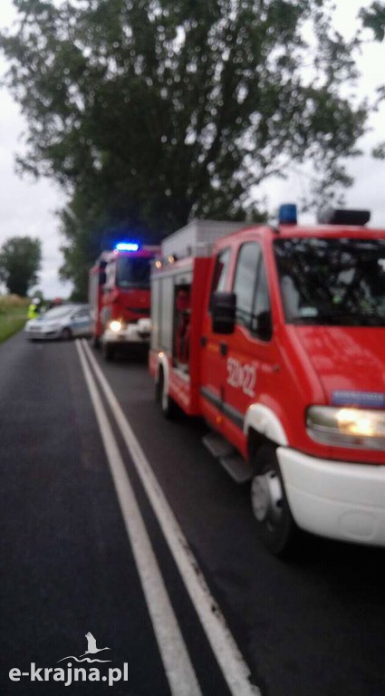 Poważny wypadek Więcbork-Sępólno
