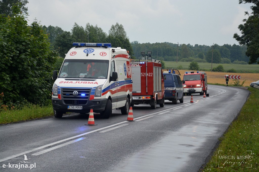 Dachowanie w Dalkowie na trasie Więcbork - Sępólno