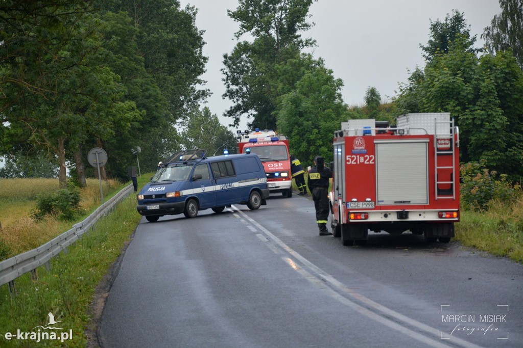 Dachowanie w Dalkowie na trasie Więcbork - Sępólno