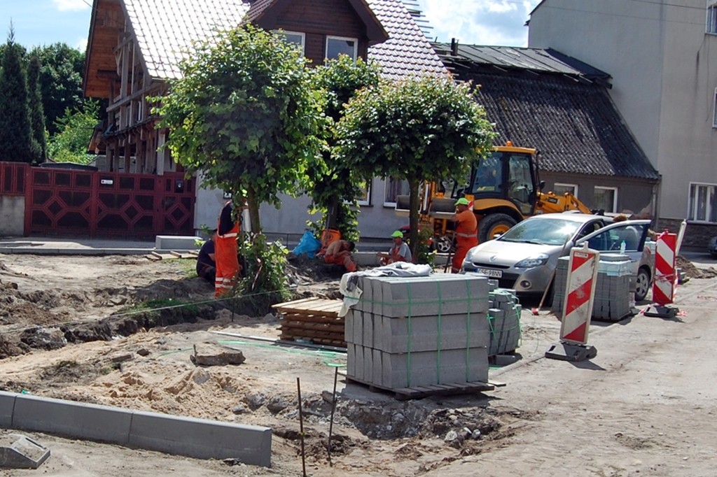 Więcbork: Strzelecka nadal rozgrzebana