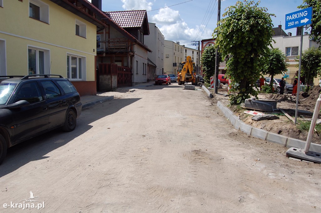 Więcbork: Strzelecka nadal rozgrzebana
