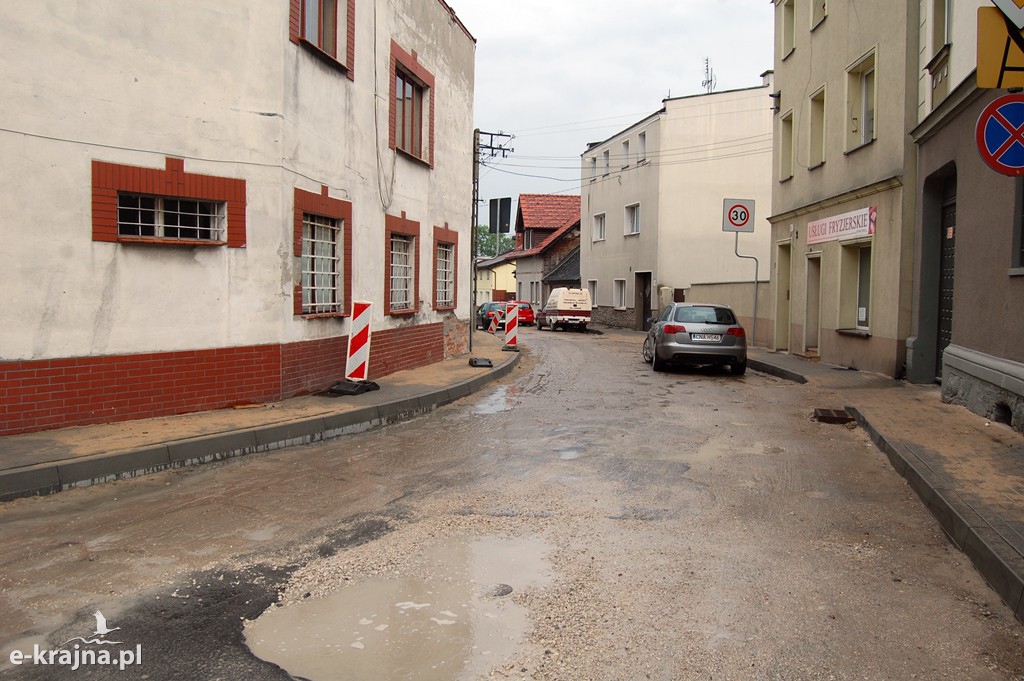 Więcbork: Strzelecka nadal rozgrzebana