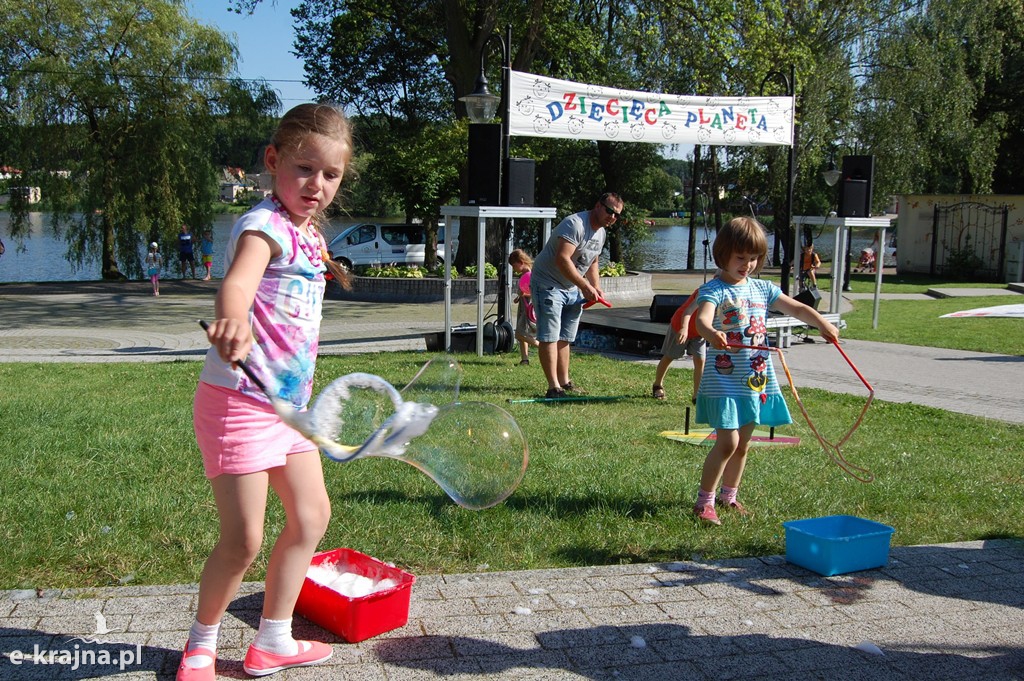 Dziecięca Planeta na więcborskim Rynku