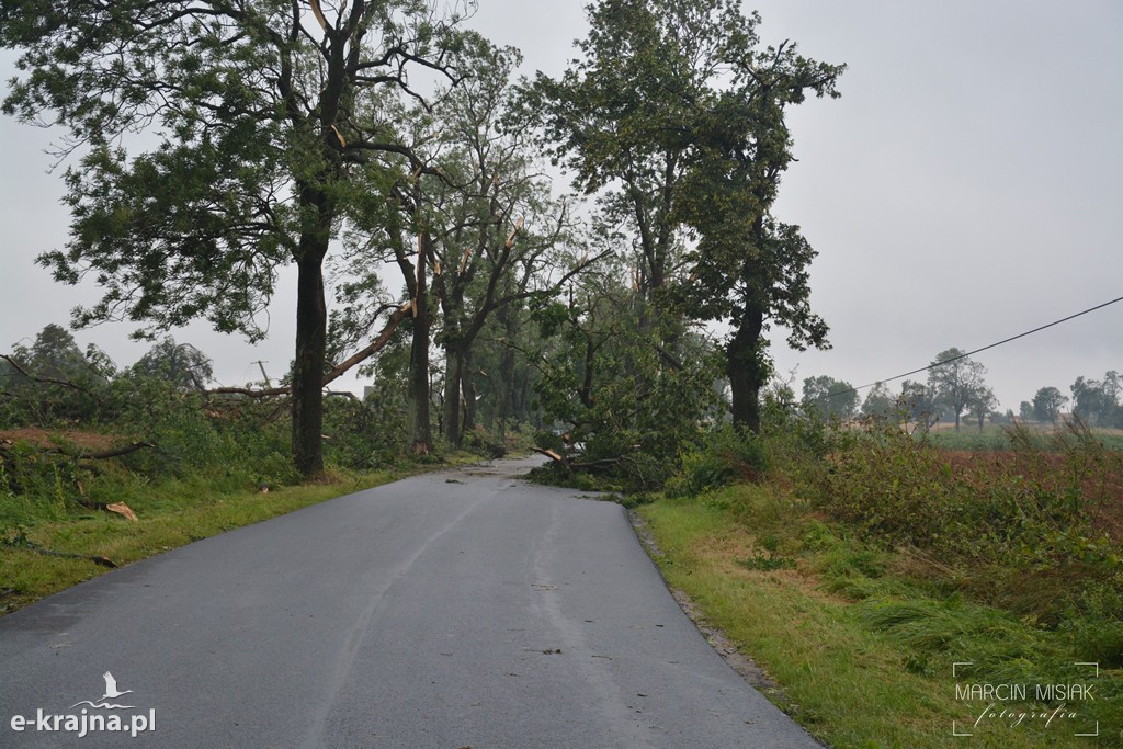 Ogromne zniszczenia po piątkowej nawałnicy
