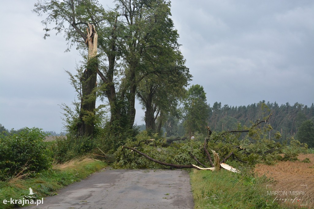 Ogromne zniszczenia po piątkowej nawałnicy