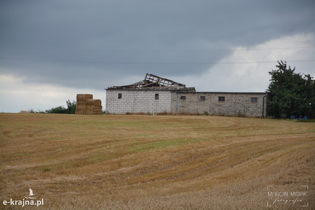 Ogromne zniszczenia po piątkowej nawałnicy