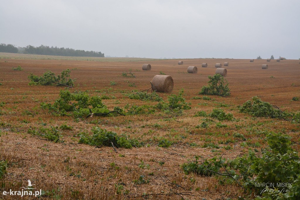 Ogromne zniszczenia po piątkowej nawałnicy