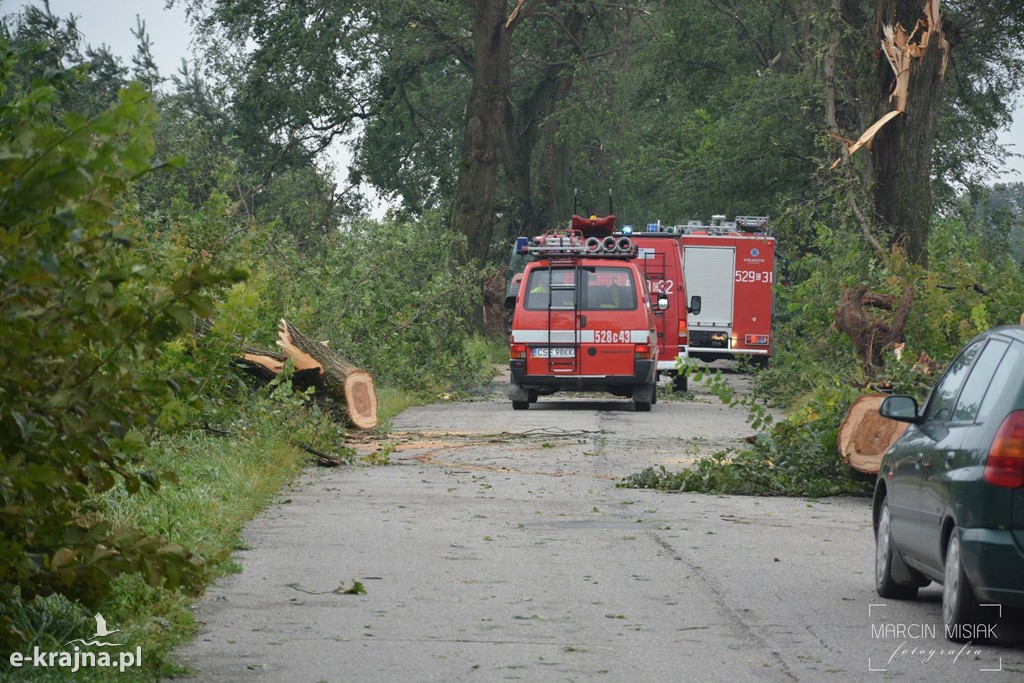 Ogromne zniszczenia po piątkowej nawałnicy