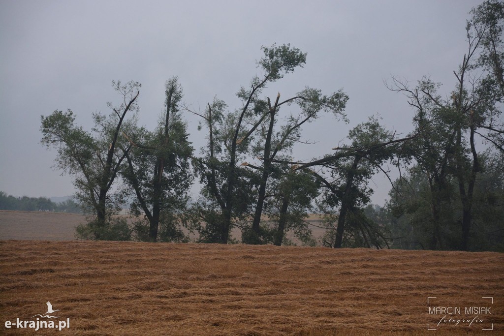 Ogromne zniszczenia po piątkowej nawałnicy