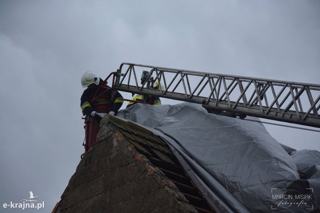 Ogromne zniszczenia po piątkowej nawałnicy