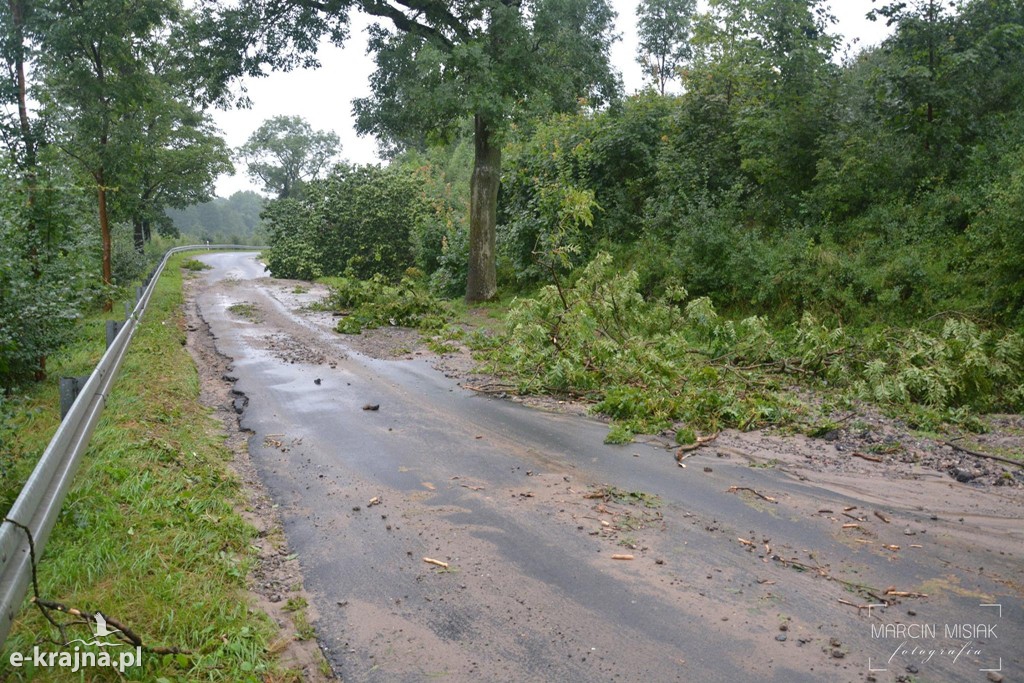 Ogromne zniszczenia po piątkowej nawałnicy
