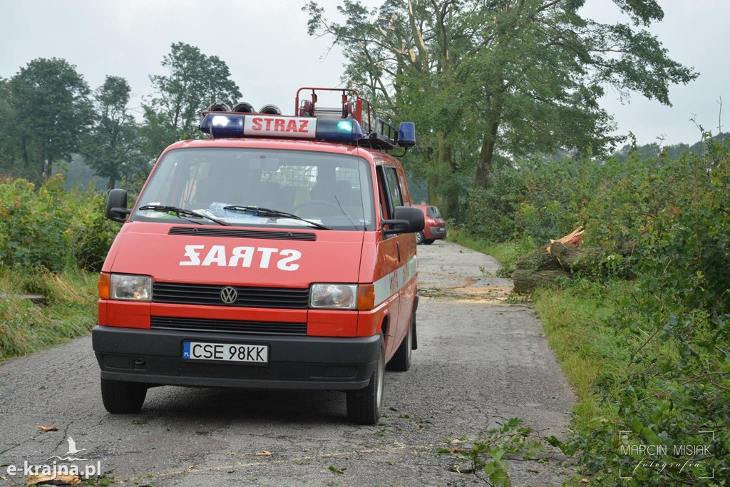 Ogromne zniszczenia po piątkowej nawałnicy