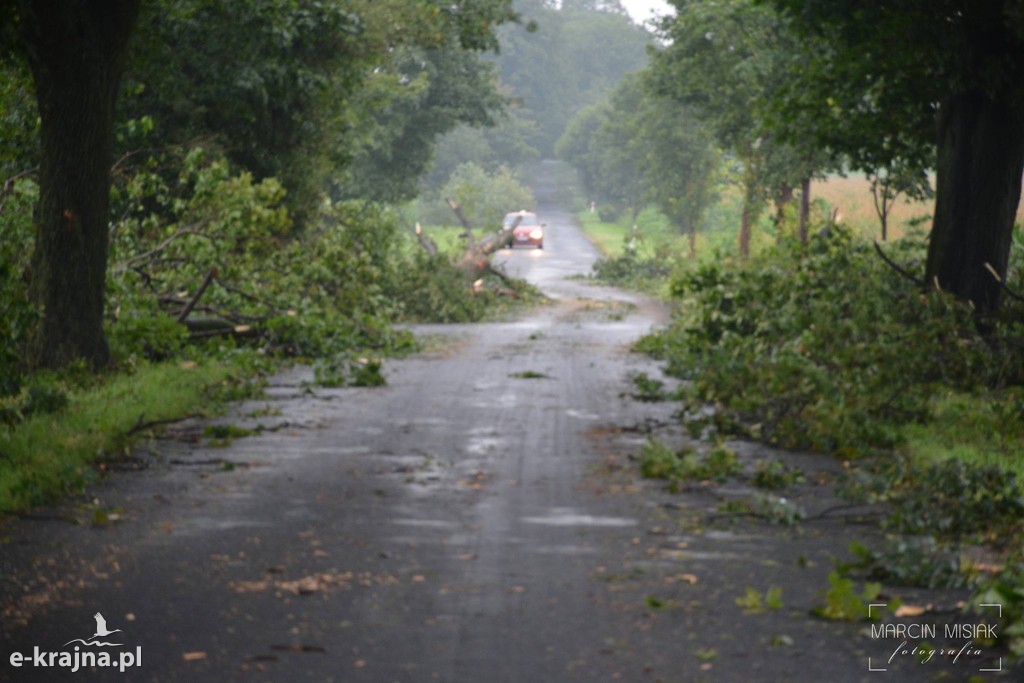 Ogromne zniszczenia po piątkowej nawałnicy
