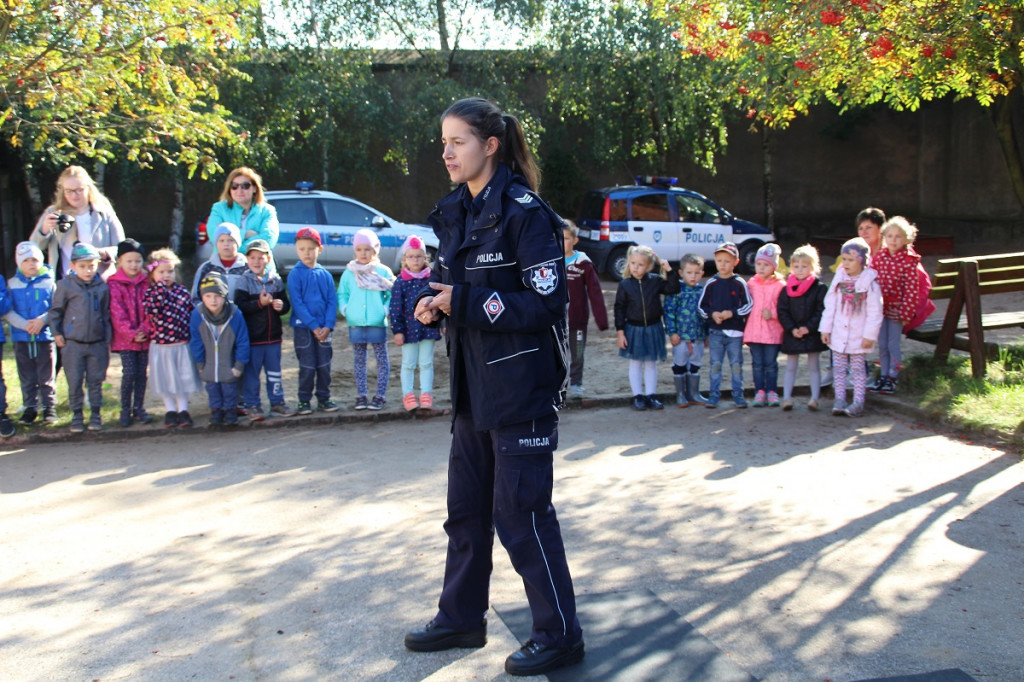 Nakielscy policjanci z wizytą u przedszkolaków