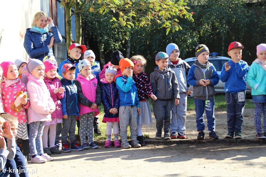 Nakielscy policjanci z wizytą u przedszkolaków