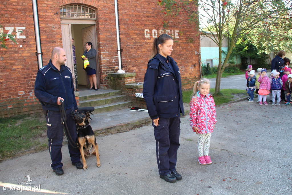 Nakielscy policjanci z wizytą u przedszkolaków