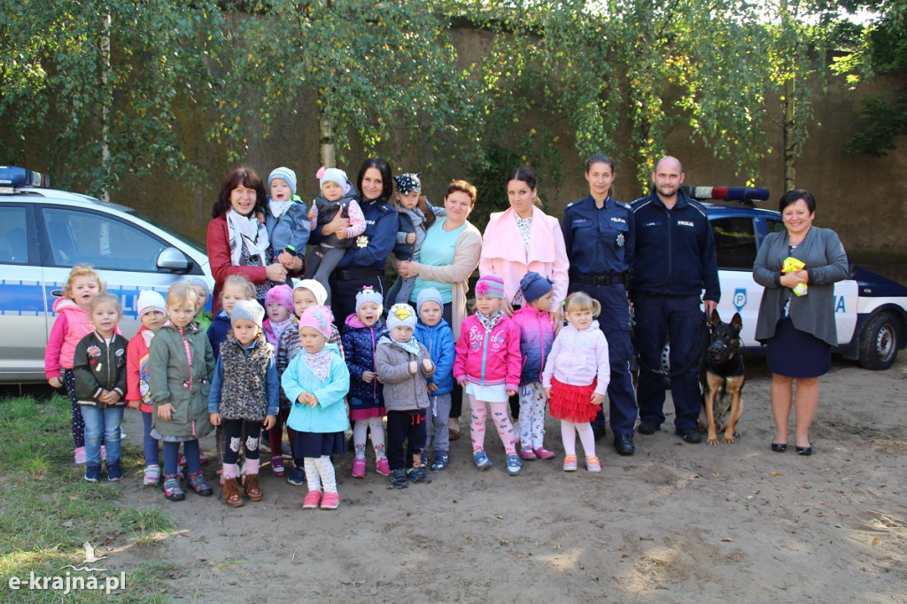 Nakielscy policjanci z wizytą u przedszkolaków