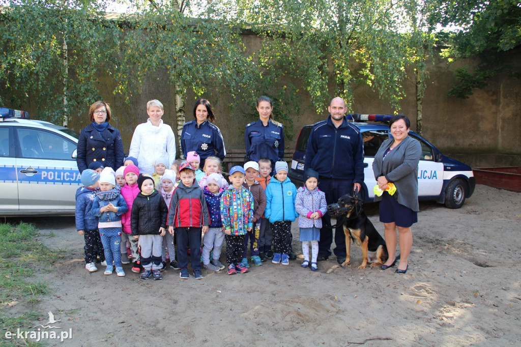 Nakielscy policjanci z wizytą u przedszkolaków