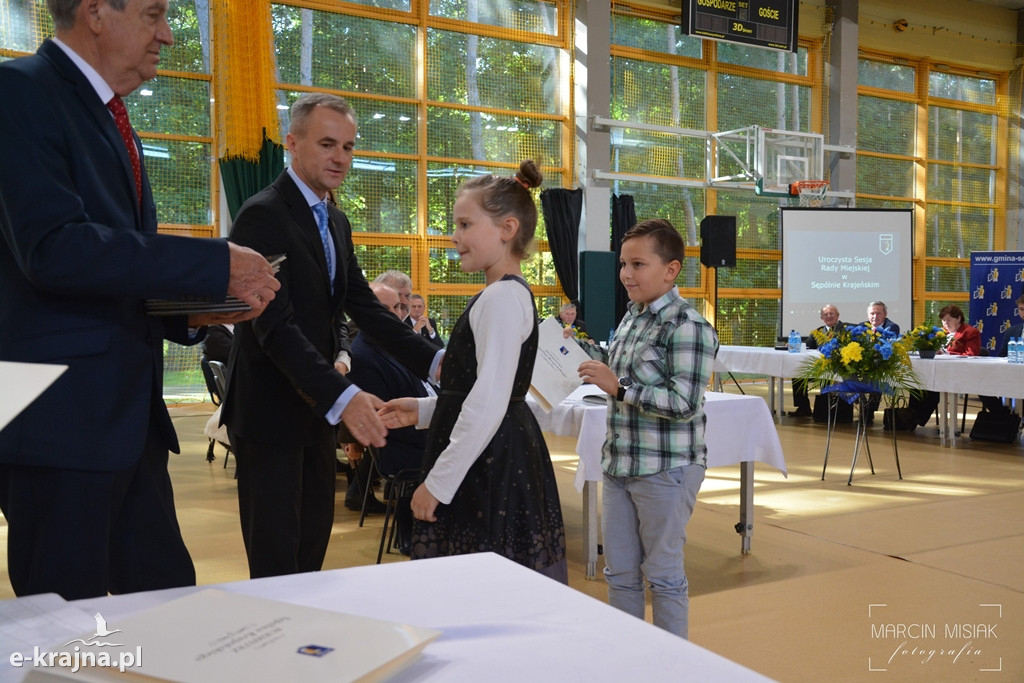 Sępólno Krajeńskie: Uroczysta sesja Rady Miejskiej