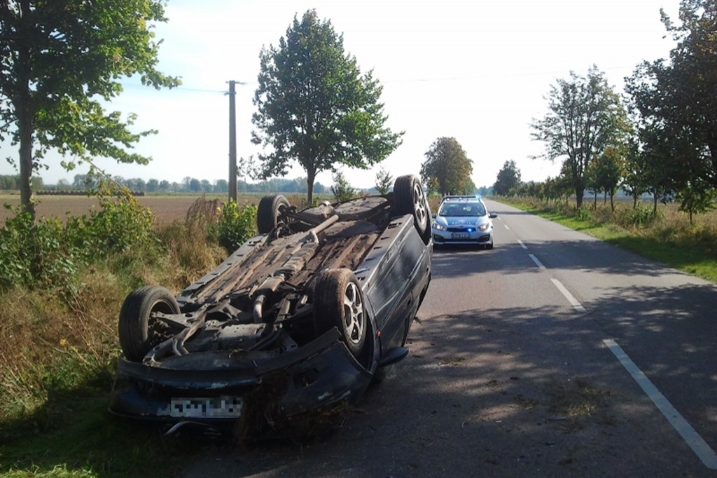 Mieszkaniec Sępólna ucierpiał w wypadku