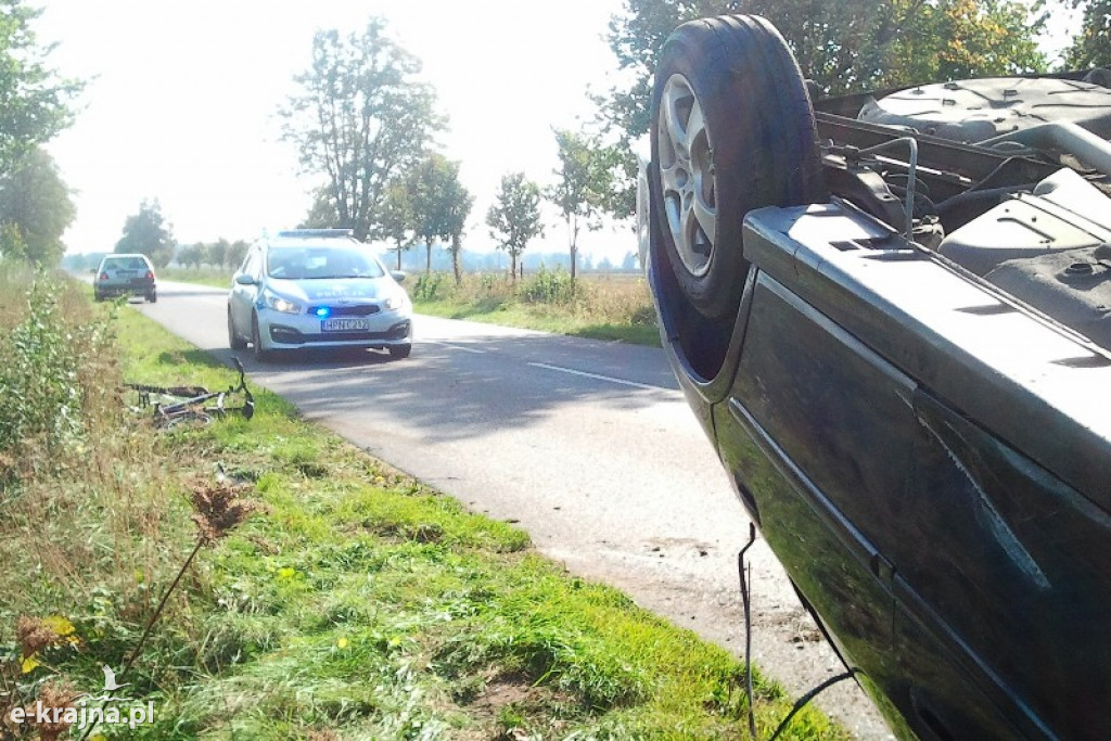 Mieszkaniec Sępólna ucierpiał w wypadku