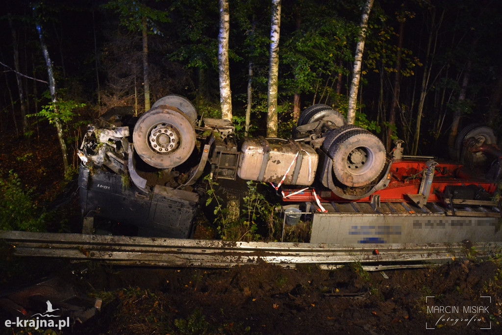 Tragiczny wypadek na drodze krajowej nr 25