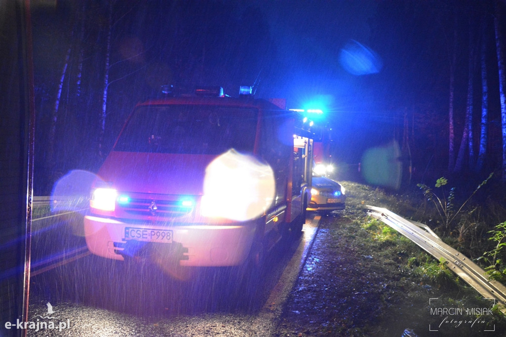 Tragiczny wypadek na drodze krajowej nr 25
