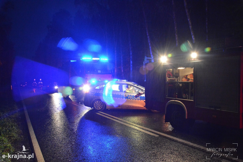 Tragiczny wypadek na drodze krajowej nr 25