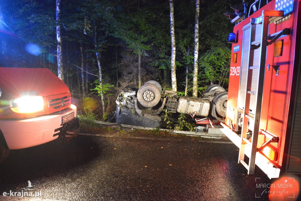 Tragiczny wypadek na drodze krajowej nr 25