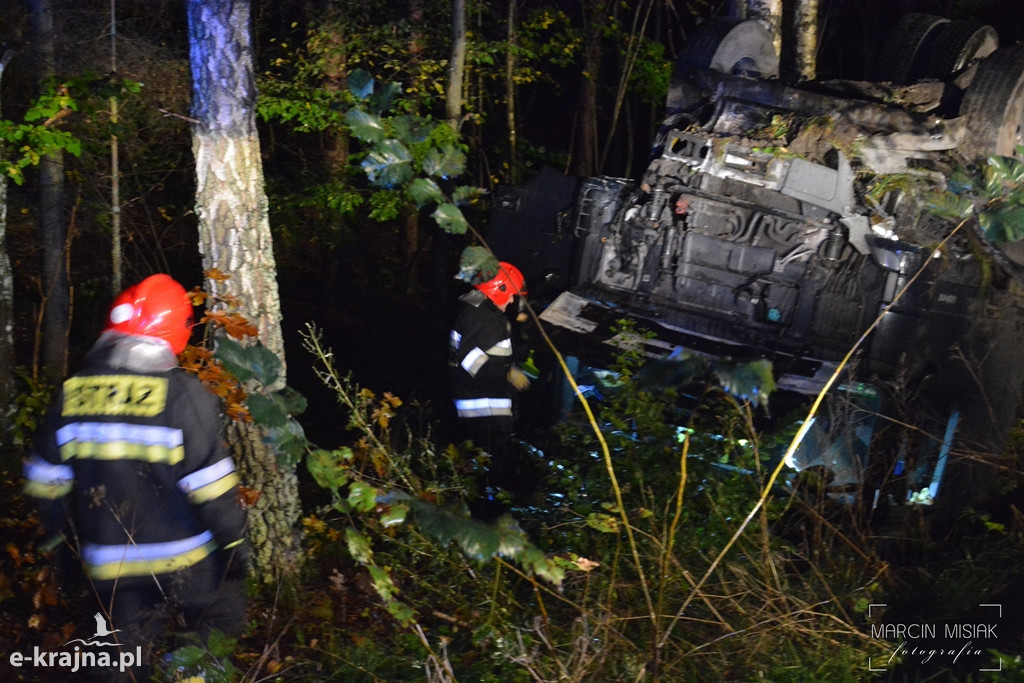 Tragiczny wypadek na drodze krajowej nr 25