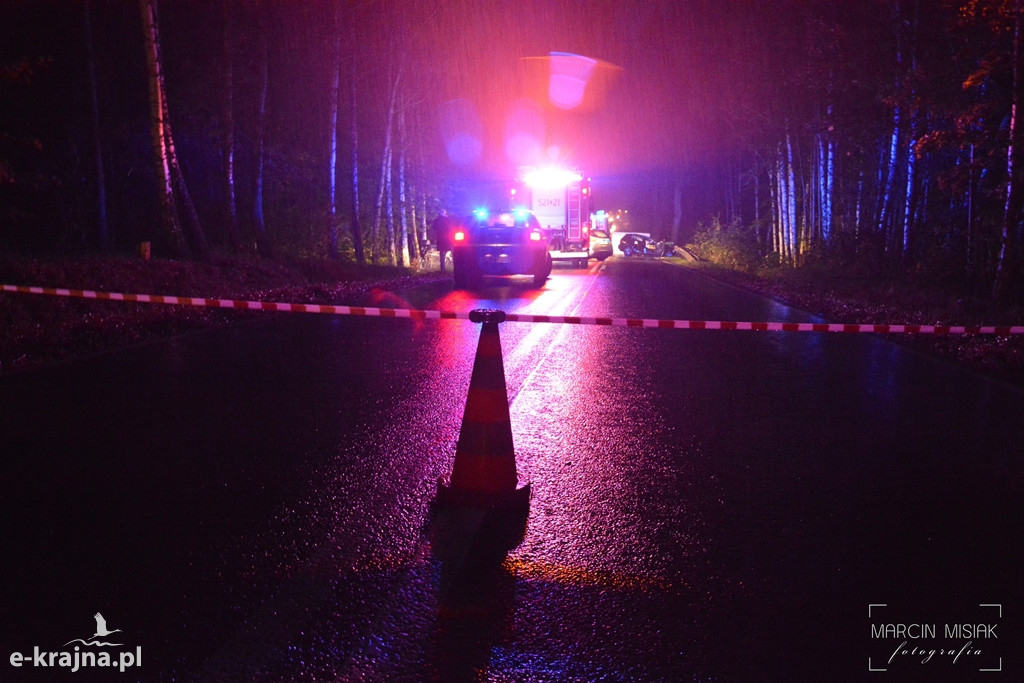 Tragiczny wypadek na drodze krajowej nr 25