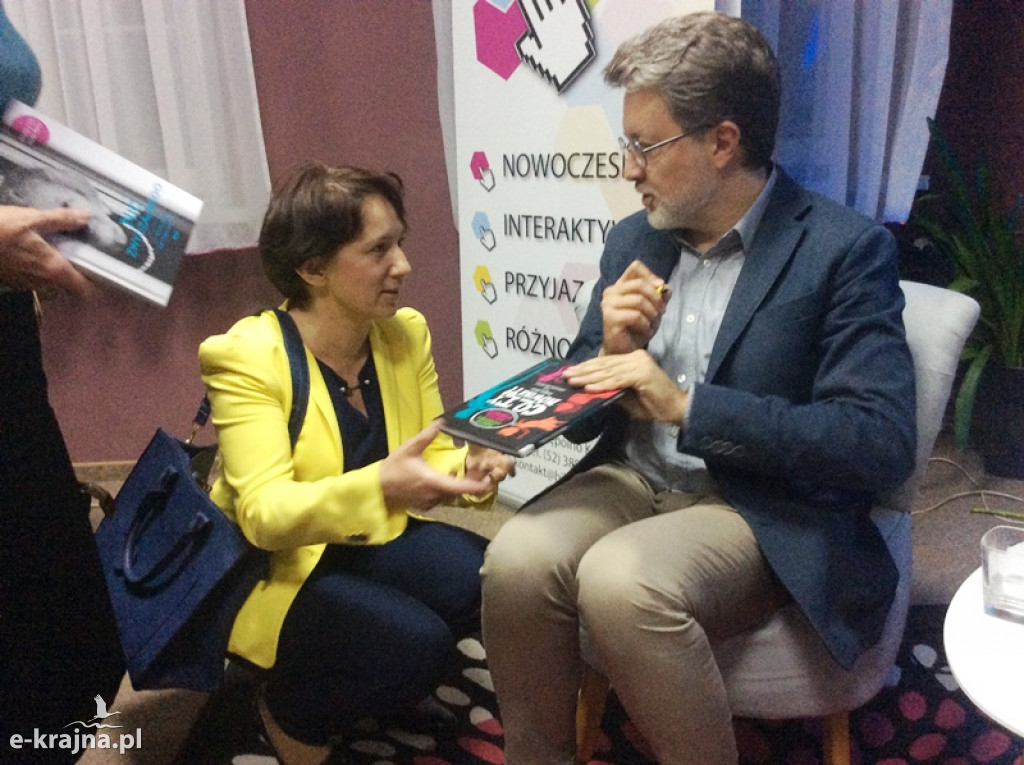 Gościem sępoleńskiej biblioteki był Michał Rusinek