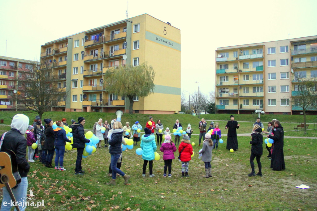 Pieśń wspólna na ulicach Sępólna