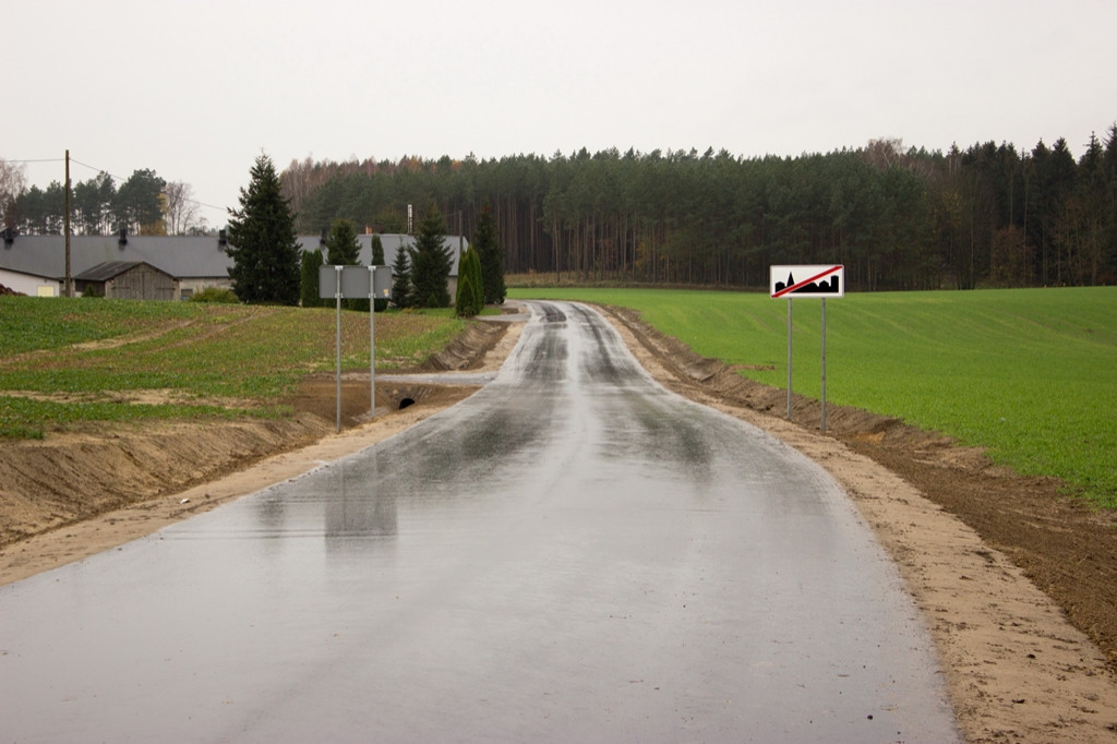 Droga Zboże - Nowy Dwór jest już gotowa