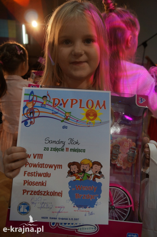 VIII Powiatowy Festiwal Piosenki Przedszkolnej