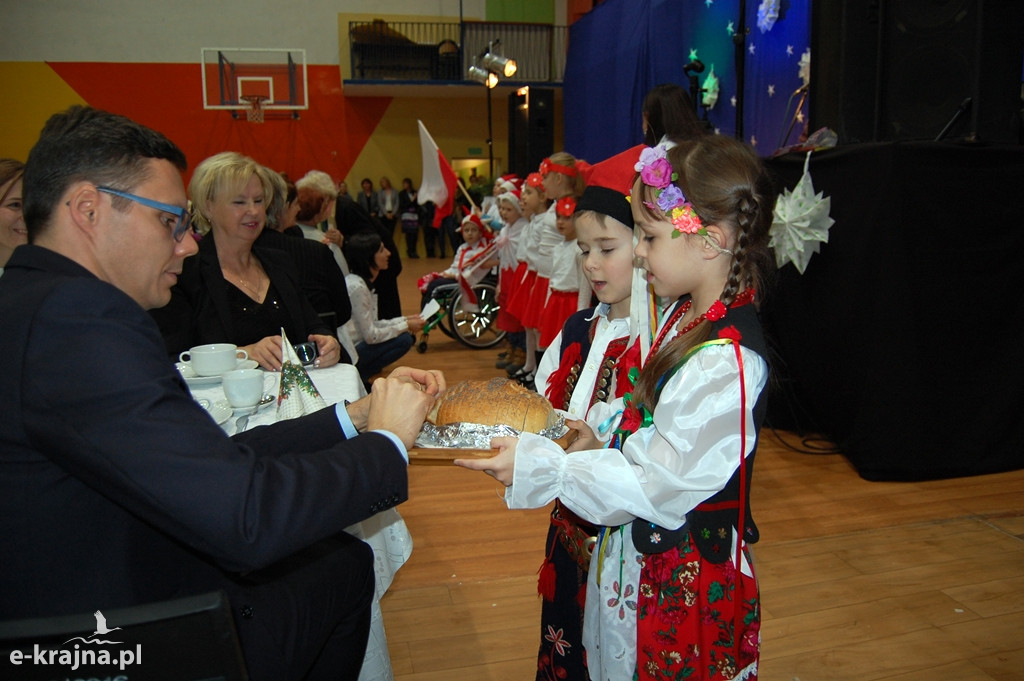 Z opłatkiem w ręku