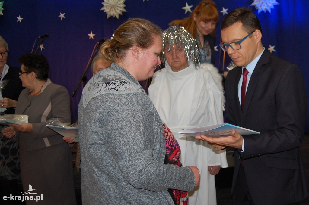 Z opłatkiem w ręku