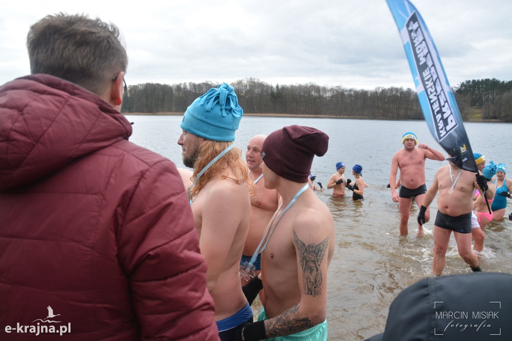 Powitanie Nowego Roku na sępoleńskiej plaży