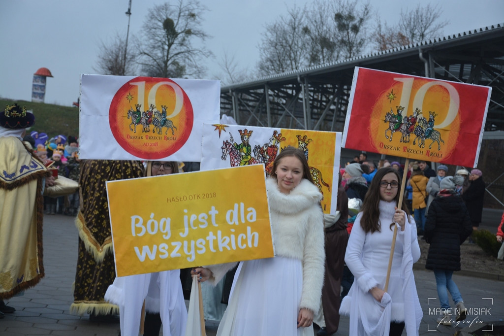 Orszak Trzech Króli przeszedł ulicami Sępólna Krajeńskiego