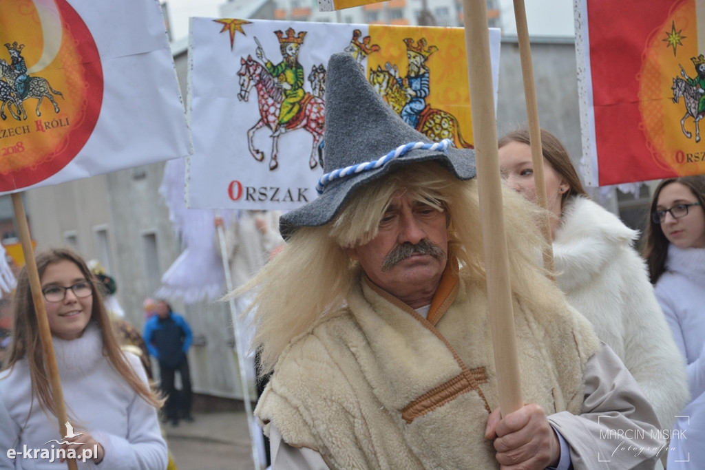 Orszak Trzech Króli przeszedł ulicami Sępólna Krajeńskiego