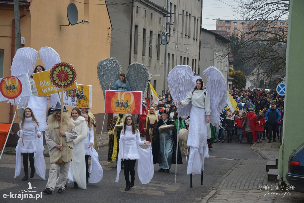 Orszak Trzech Króli przeszedł ulicami Sępólna Krajeńskiego