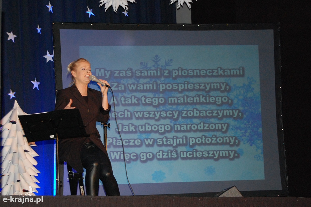 Olga Szomańska kolędowała w Więcborku