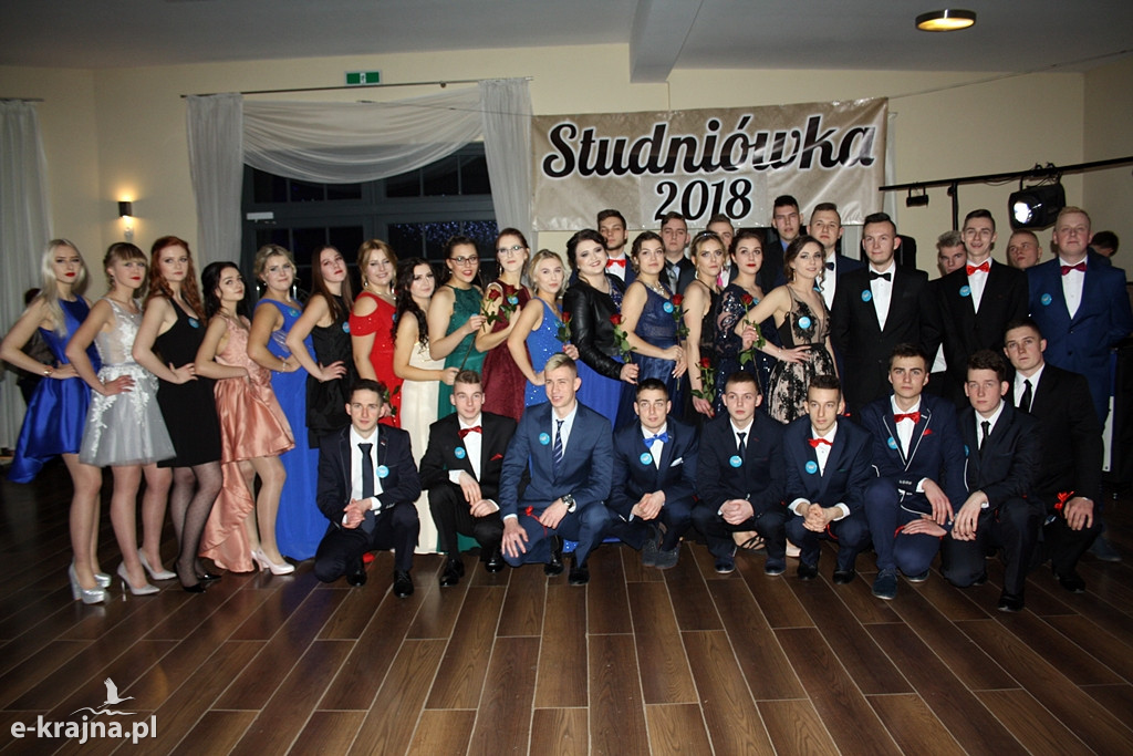 Studniówka 2018 ZST w Człuchowie