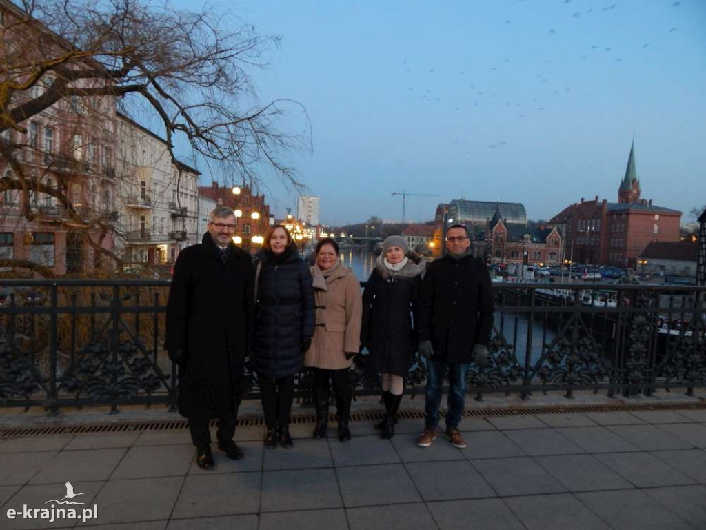 Delegacja z Hellevoetsluis w powiecie nakielskim