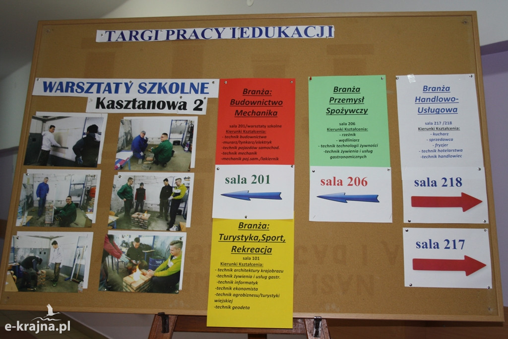 Człuchów: Oferowali pracę i możliwości dalszej nauki