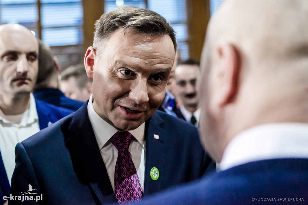 Prezydent RP Andrzej Duda spotkał się z wolontariuszami