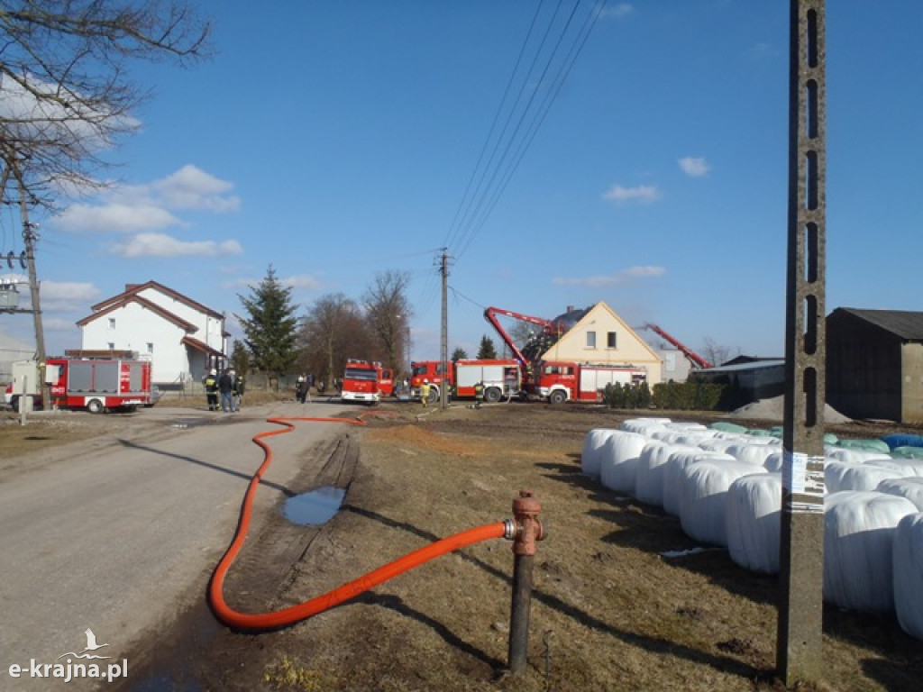 Pożar budynku mieszkalnego w Czernicach