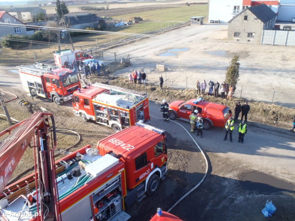 Pożar budynku mieszkalnego w Czernicach