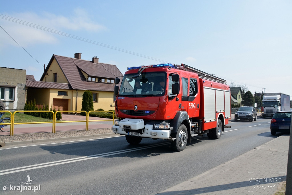 Sępólno: Wypadek na Chojnickiej