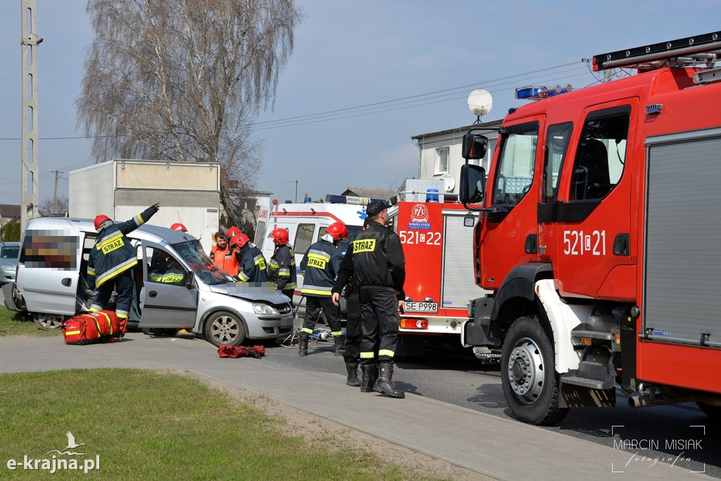 Sępólno: Wypadek na Chojnickiej